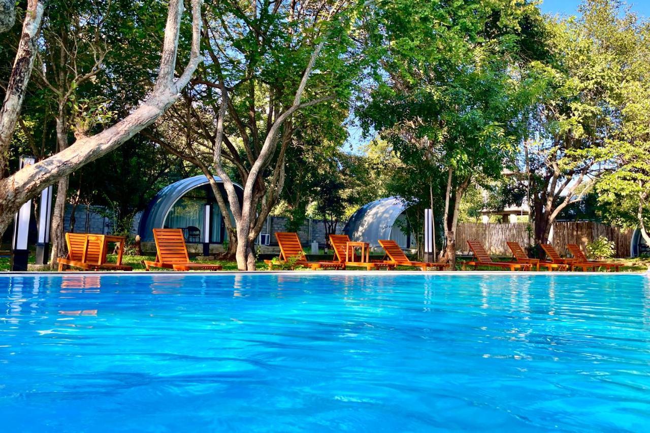 Nivadoo Resort Sigirija Zewnętrze zdjęcie The swimming pool at the resort